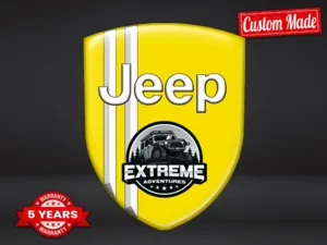 Jeep Adesivi Vetri Auto su Misura Lusso Prestigio Regolabili